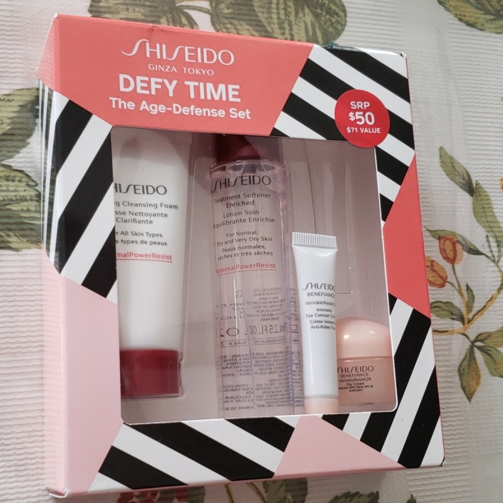 Shiseido 4 pc. Ginza Tokyo Defy Time